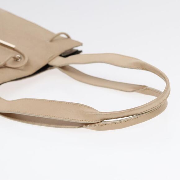 GUCCI GG Canvas Tote Bag Beige Silver 002 002 - Picture 7 of 16